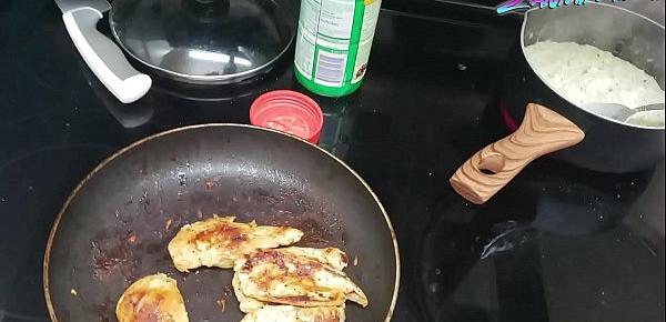  Husband Fuck His Wife While Cooking
